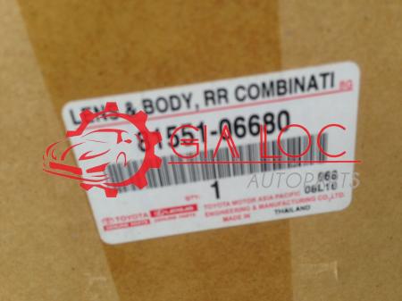 ĐÈN HẬU MIẾNG NGOÀI PHẢI TOYOTA CAMRY 2015-  Gia Lộc Autoparts