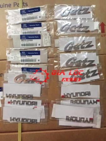 LOGO CHỮ HYUNDAI GETZ CHÍNH HÃNG 863201C000 GIÁ RẺ