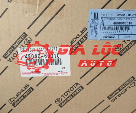 BÓNG HƠI GIẢM XÓC GX460 CHÍNH HÃNG  48080-60010